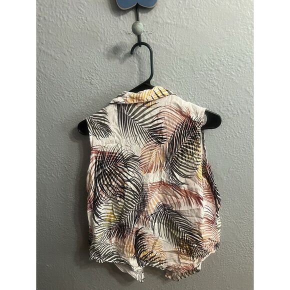 Liz Claiborne Top Womens Sleeveless Button Up Size‎ Medium - Picture 4 of 7